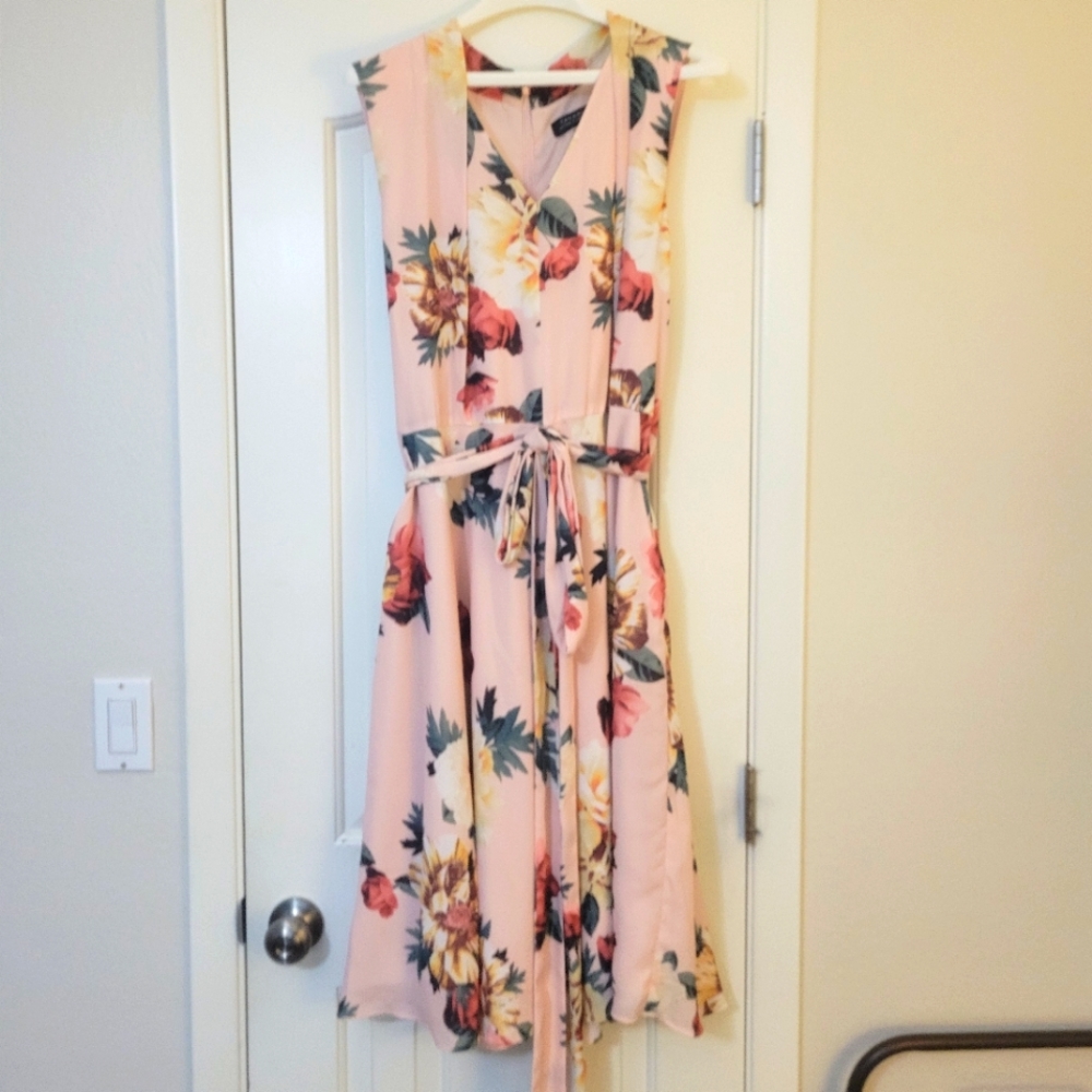 Tahari floral dress